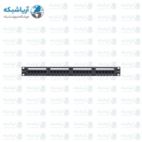 خرید پچ پنل امپ 24 پورت Cat6 UTP به همراه کیستون